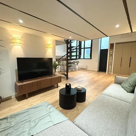 Beautiful Modern Loft In Апартаменти Гренобль